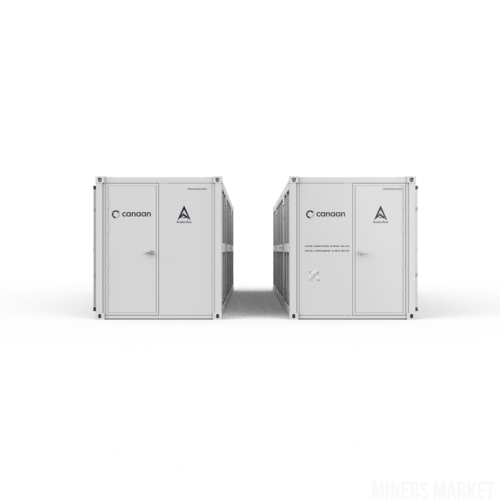 Avalon Air Cooling Mining Box - 20ft - ASIC MINERS